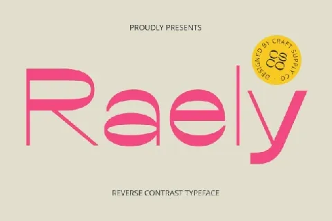 Raely font