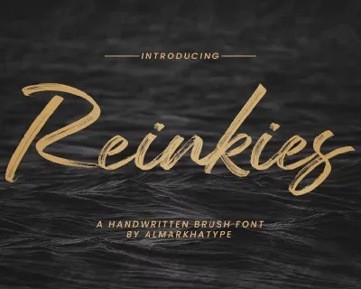 Reinkies font