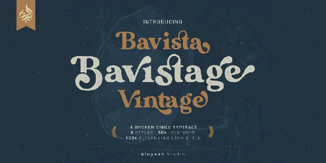 Bavistage font