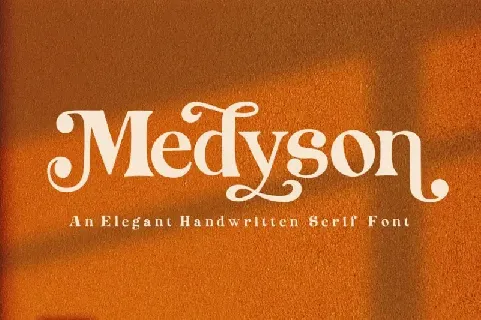 Medyson Serif font