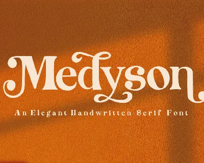 Medyson Serif font