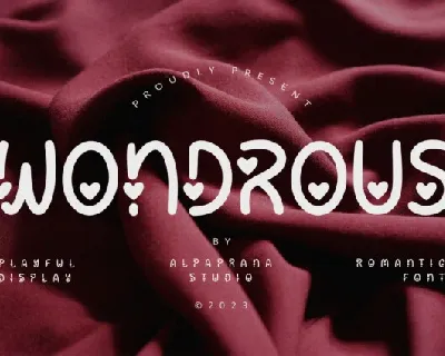 Wondrous font