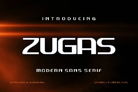 Zugas font