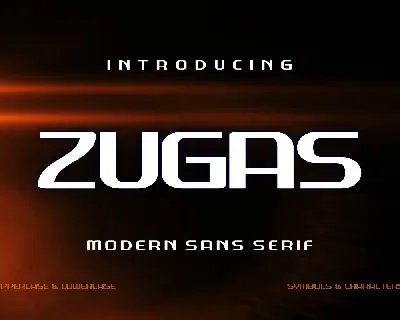 Zugas font