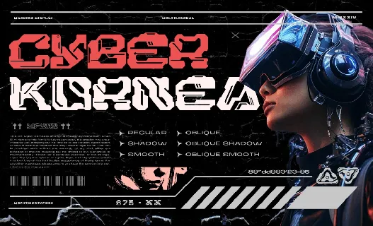 Cyber Kornea font