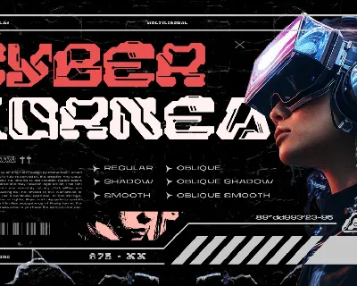 Cyber Kornea font