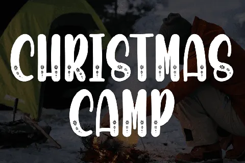 Christmas Camp font