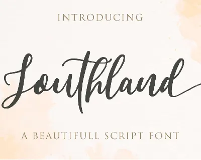 Southland font