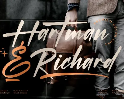 Hartman & Richard font