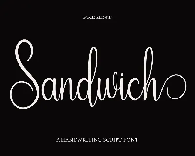 Sandwich font