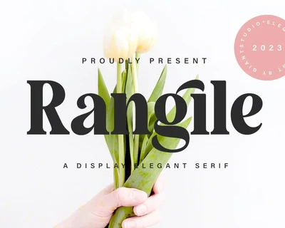 Rangile font