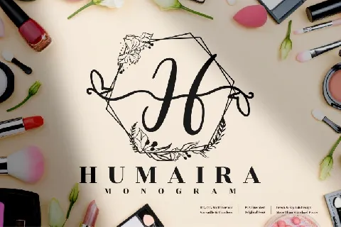 Humaira Monogram font