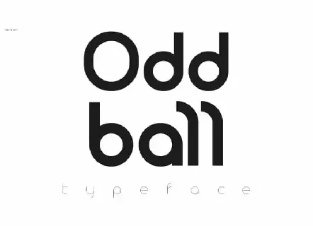 Oddball Sans Serif Family font
