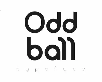 Oddball Sans Serif Family font