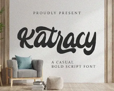 Katracy font