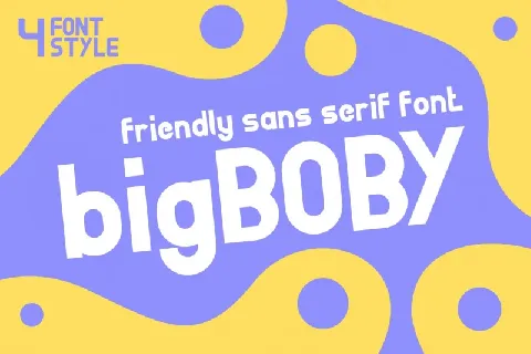 BigBOBY Typeface font