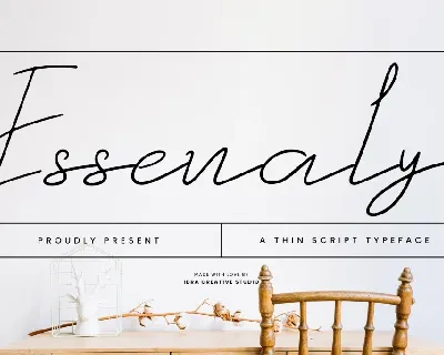 Essenaly Personal Use font