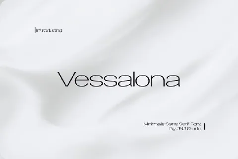 Vessalona font