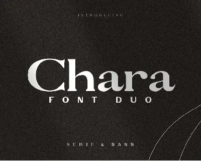 Chara Duo font