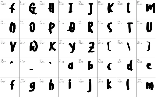 Kilo Meter font