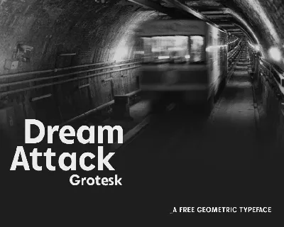 Dream Attack Grotesk font