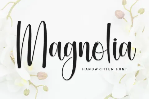 Magnolia Script font