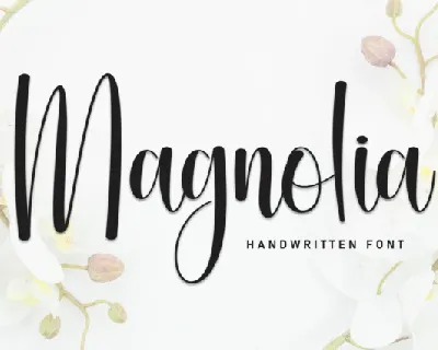 Magnolia Script font