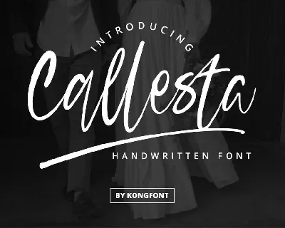 Callesta font