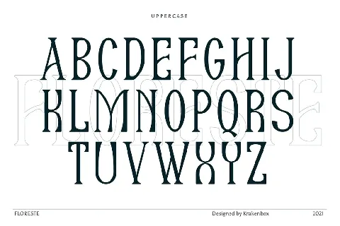 Floreste font