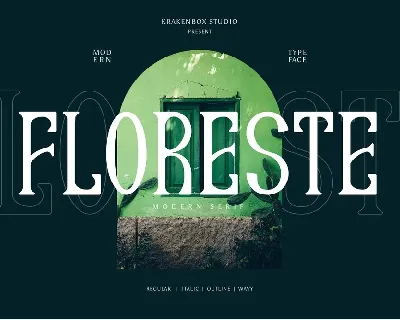 Floreste font