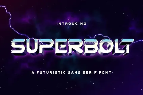 SUPERBOLT font