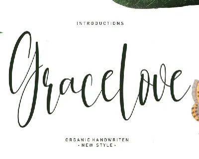Gracelove font