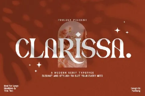 Clarissa Typeface font