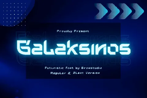 Galaksinos font