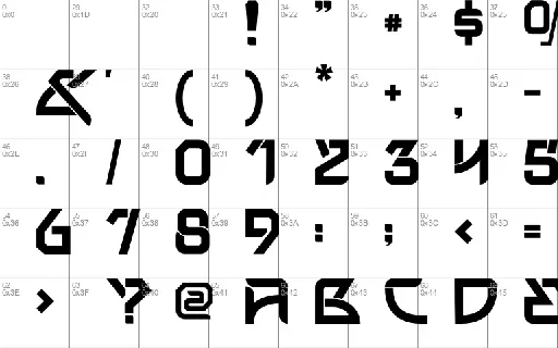 Galaksinos font