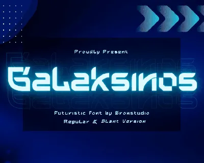 Galaksinos font