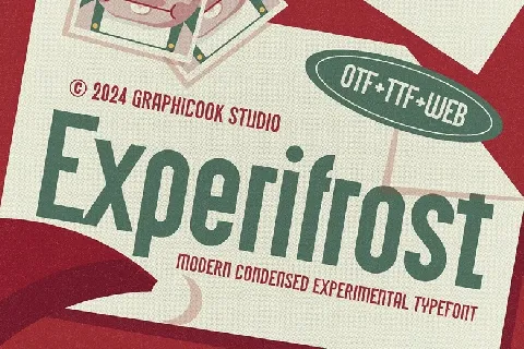 Experifrost font