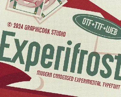 Experifrost font