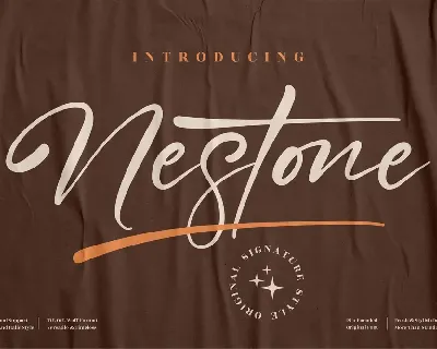 Nestone font