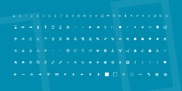 Noto Emoji font