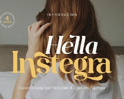 Hella Instegra font