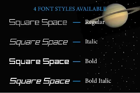 Square Space font