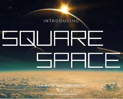 Square Space font