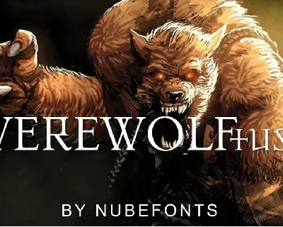 Werewolf Tusk font