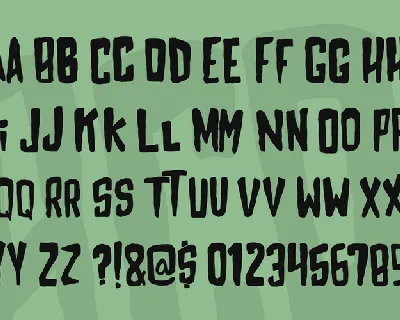 MAYHEM font