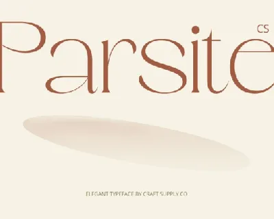 CS Parsite font