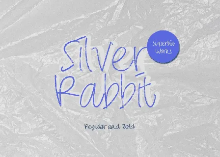 Silver Rabbit font