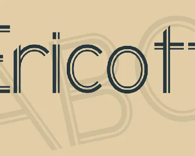 Ericott font