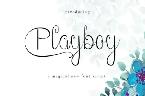 Playboy font