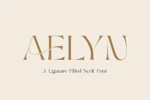 Aelyn Serif font